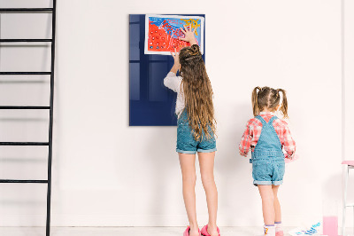 Magnettafel für Kinder Marineblaue Farbe