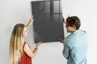 Magnettafel zum schreiben Farbe grau