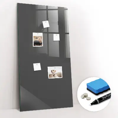 Magnettafel zum schreiben Farbe grau