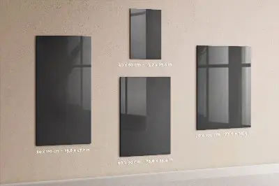 Magnettafel zum schreiben Farbe grau