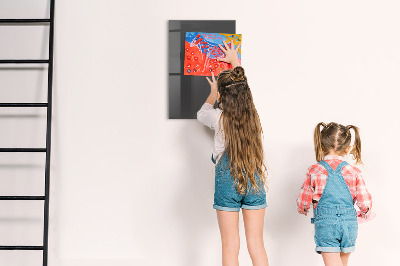 Magnettafel für Kinder Farbe grau