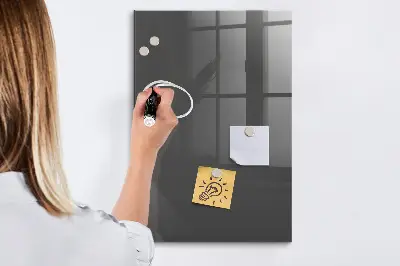 Magnettafel zum schreiben Farbe grau