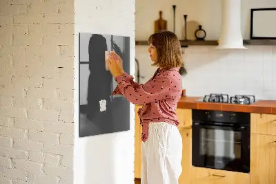 Magnettafel zum schreiben Farbe grau