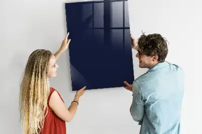 Magnettafel zum schreiben Dunkle marineblaue Farbe
