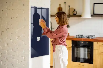Magnettafel zum schreiben Dunkle marineblaue Farbe