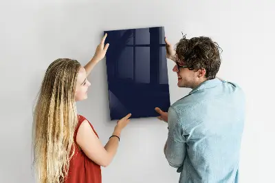 Magnettafel zum schreiben Dunkle marineblaue Farbe