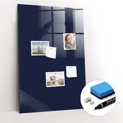 Magnettafel zum schreiben Dunkle marineblaue Farbe