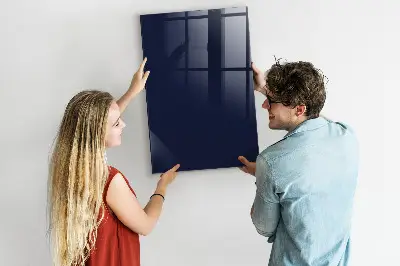 Magnettafel zum schreiben Dunkle marineblaue Farbe