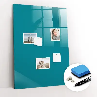 Schreib magnettafel Meeresfarbe