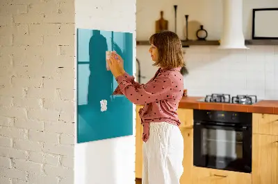 Schreib magnettafel Meeresfarbe