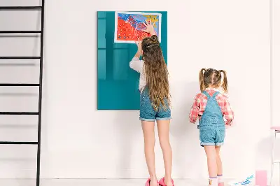 Schreib magnettafel Meeresfarbe