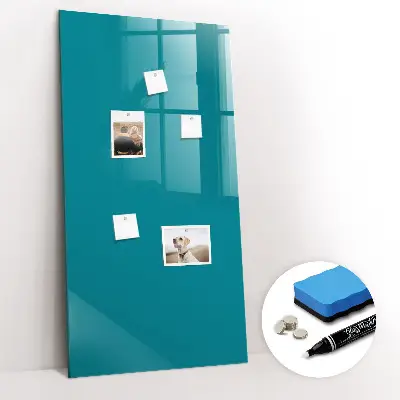 Schreib magnettafel Meeresfarbe