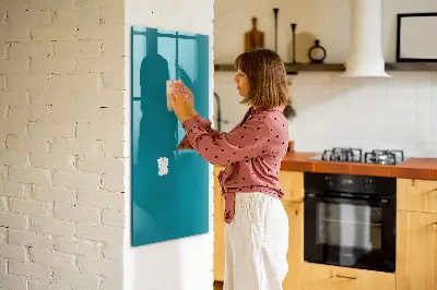 Schreib magnettafel Meeresfarbe