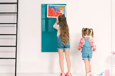 Schreib magnettafel Meeresfarbe