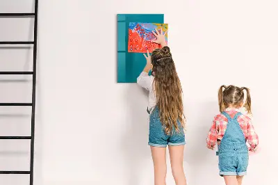 Schreib magnettafel Meeresfarbe