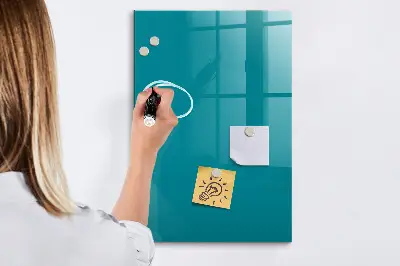 Schreib magnettafel Meeresfarbe