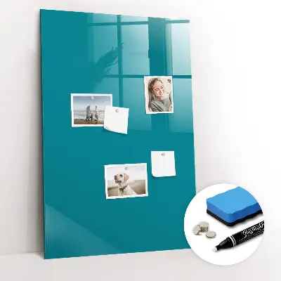 Schreib magnettafel Meeresfarbe