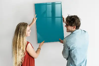 Schreib magnettafel Meeresfarbe