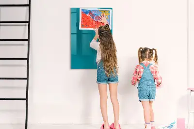 Schreib magnettafel Meeresfarbe