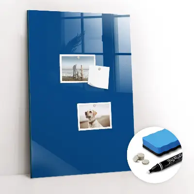 Magnettafel zum schreiben Farbe blau