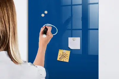 Magnettafel zum schreiben Farbe blau
