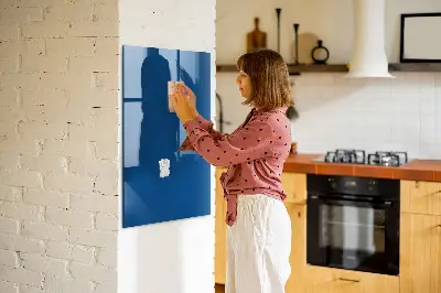 Magnettafel zum schreiben Farbe blau