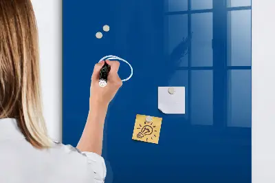 Magnettafel zum schreiben Farbe blau