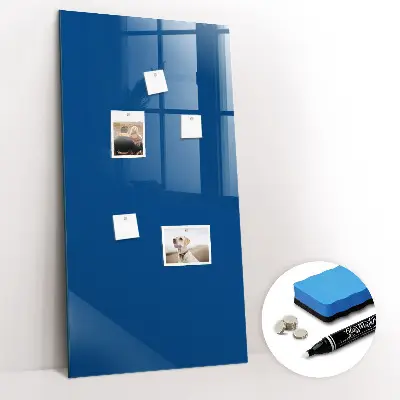 Magnettafel zum schreiben Farbe blau