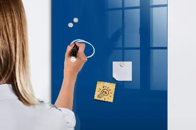 Magnettafel zum schreiben Farbe blau