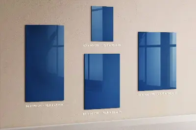 Magnettafel zum schreiben Farbe blau