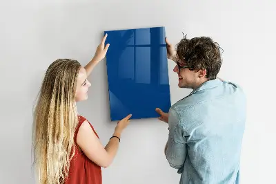 Magnettafel zum schreiben Farbe blau