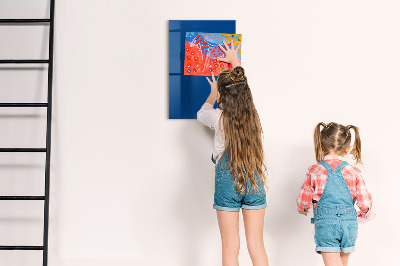 Magnettafel für Kinder Farbe blau