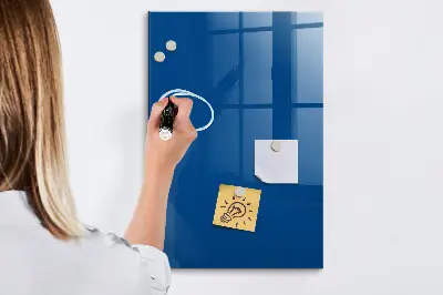 Magnettafel zum schreiben Farbe blau