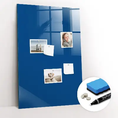 Magnettafel zum schreiben Farbe blau