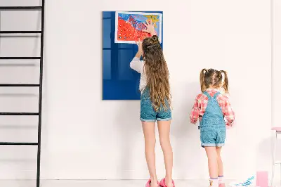 Magnettafel zum schreiben Farbe blau