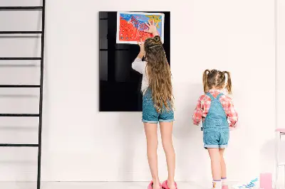 Magnettafel zum schreiben Farbe: Schwarz