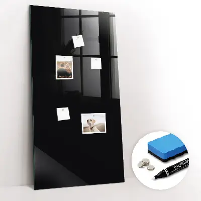 Magnettafel zum schreiben Farbe: Schwarz