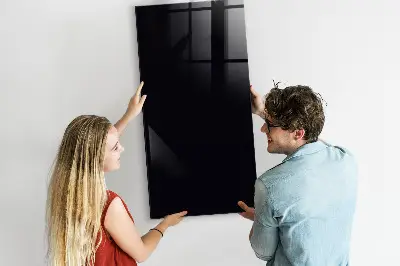 Magnettafel zum schreiben Farbe: Schwarz