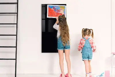 Magnettafel zum schreiben Farbe: Schwarz