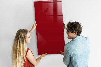 Magnettafel für Kinder Farbe rot