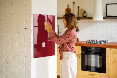 Magnettafel für Kinder Farbe rot