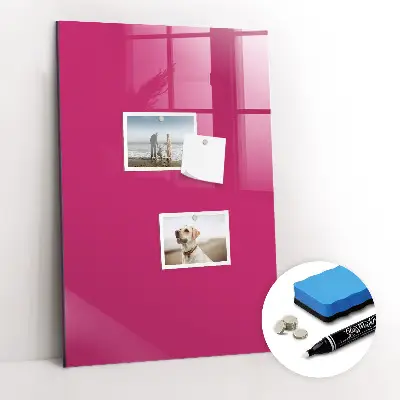 Schreib magnettafel Kräftige rosa Farbe