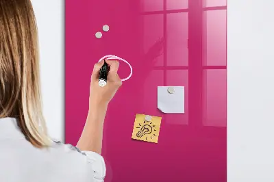 Schreib magnettafel Kräftige rosa Farbe