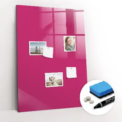 Schreib magnettafel Kräftige rosa Farbe