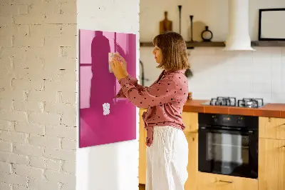 Schreib magnettafel Kräftige rosa Farbe