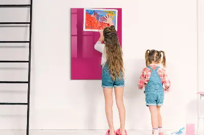 Schreib magnettafel Kräftige rosa Farbe