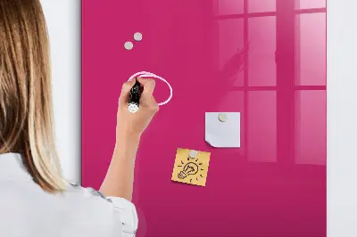Schreib magnettafel Kräftige rosa Farbe