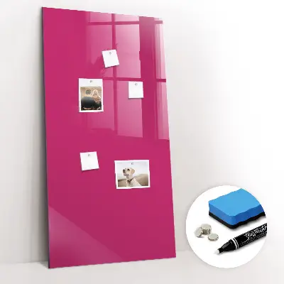 Schreib magnettafel Kräftige rosa Farbe