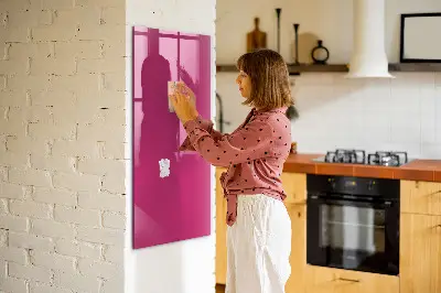 Schreib magnettafel Kräftige rosa Farbe