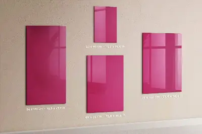 Schreib magnettafel Kräftige rosa Farbe
